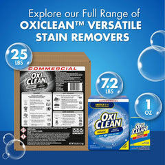 OxiClean solución diluida limpiando mostrador, eficacia multiusos
