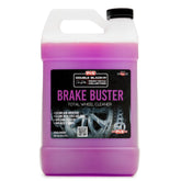 P & S Brake Buster frente de botella mostrando diseño y beneficio de limpieza eficaz