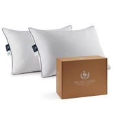Pacific Coast vista frontal pack de dos almohadas hotel confort