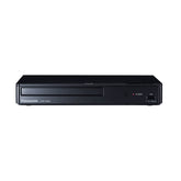 Panasonic DMP-BD84P vista frontal con botones y aspecto elegante, ideal para salón