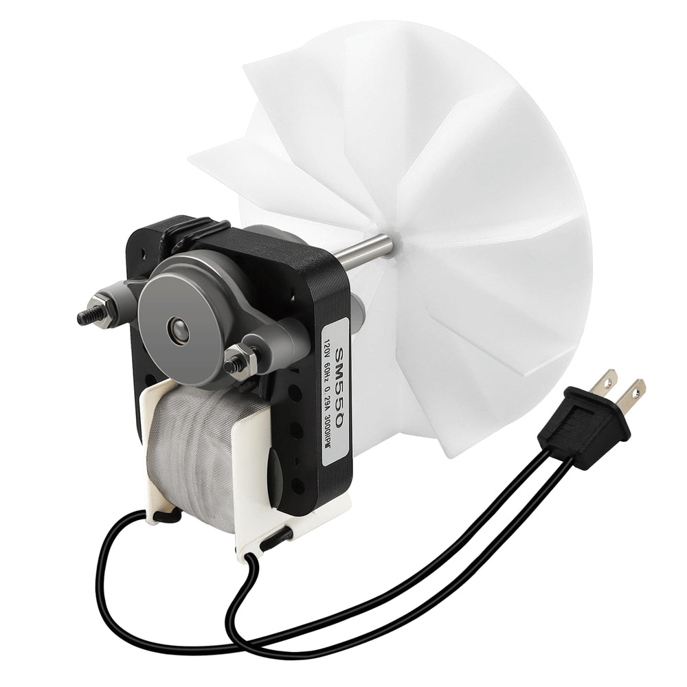 PANDEELS motor frontal mostrando carcasa y eje, solución duradera