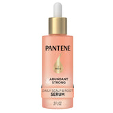 Pantene frasco frontal del serum mostrando tamaño y diseño de marca