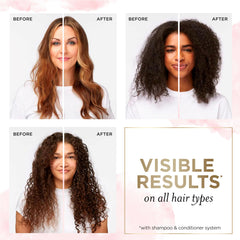 Pantene textura de espuma ligera que limpia sin resecar el cabello