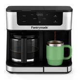 Pantrymade imagen frontal negra mostrando diseño compacto y ahorro de espacio