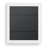 Paodekua solar panel front view showing panel face and benefit of steady charging