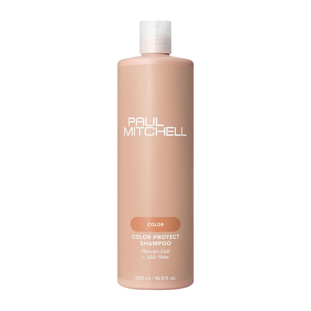 Paul Mitchell front packaging showing bottle and branding for color protection