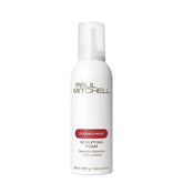 Paul Mitchell envase frontal de Sculpting Foam mostrando diseño y tamaño útil