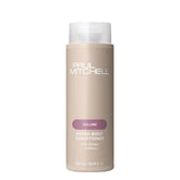 Paul Mitchell Extra-Body frontal del envase mostrando marca y diseño; volumen profesional