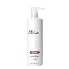 Paul Mitchell envase frontal mostrando volumen y control