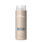 Paul Mitchell frasco frontal mostrando diseño y tamaño, utilidad inmediata