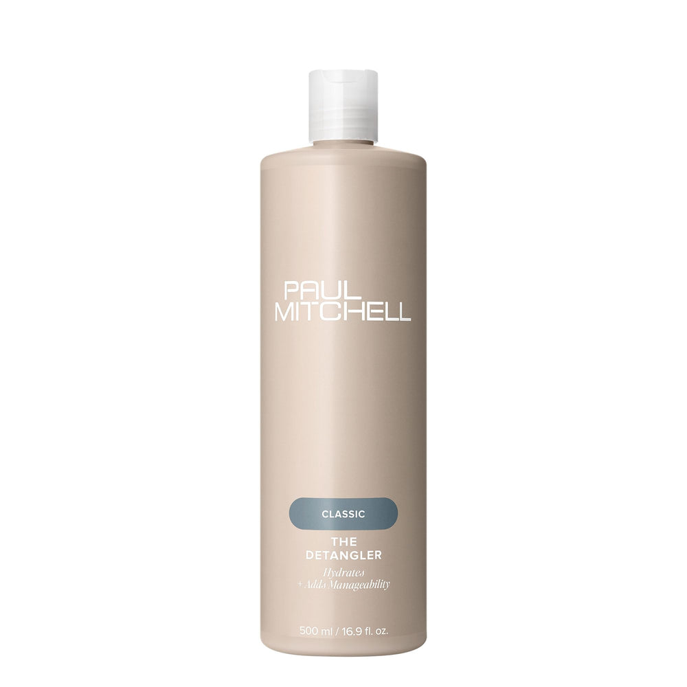 Paul Mitchell envase frontal mostrando tamaño y diseño reciclable