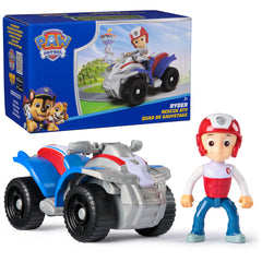 Paw Patrol Ryder ATV frontal mostrando diseño auténtico y juego duradero