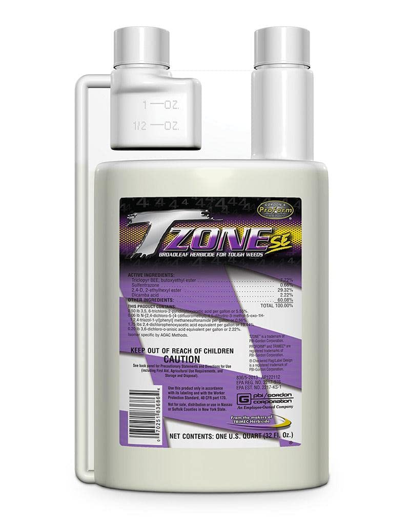 PBI / Gordon TZONE SE embace frontal mostrando etiqueta y beneficio control eficaz