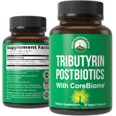 Peak Performance frasco CoreBiome frente mostrando marca y beneficio de microbioma