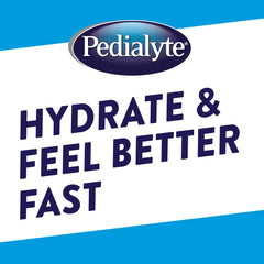 Pedialyte primer plano del líquido fresa que resalta textura clara