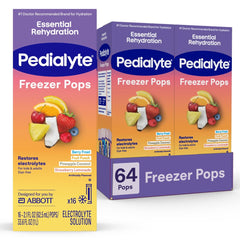 Pedialyte empaque frontal variedad mostrando sabores y beneficios de hidratación