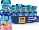 PediaSure envase frontal fresa mostrando marca y beneficio nutricional