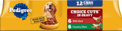 Pedigree lata al frente mostrando diseño y conveniencia