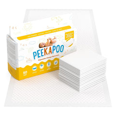Peekapoo empaque frontal 50 unidades mostrando conveniencia