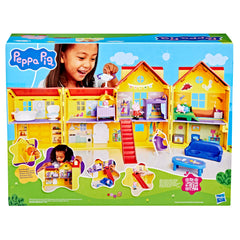Peppa Pig detalle de habitación infantil con muebles y color