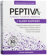 Peptiva frasco frontal mostrando la marca y beneficios digestivos