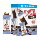 Perfect Bar mini front packaging showing organic label and count, conveys trustworthy quality