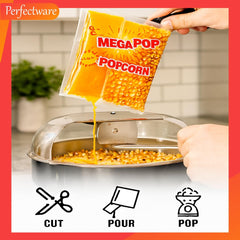 Perfectware kernels close-up showing quality grains and consistent popping benefit