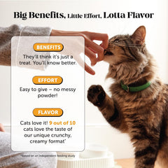 Pet Honesty espolvoreado sobre croquetas mejora aceptación