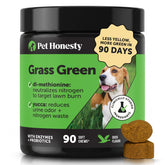Pet Honesty envase frontal Grass Green protege césped y es fácil de usar