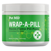 Pet MD envase frontal mostrando el producto y ventaja de uso fácil