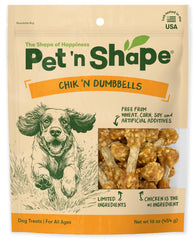 Pet 'n Shape frente del paquete mostrando formato resealable y beneficio frescura