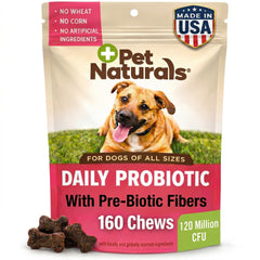 Pet Naturals empaque frontal mostrando bolsa y cuenta de unidades, confianza y valor