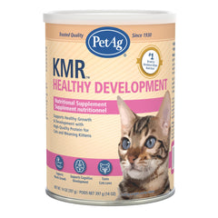 PetAg KMR envase frontal 14 oz mostrando presentación y facilidad de uso