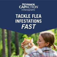 PetArmor CAPACTION etiqueta con instrucciones y advertencias claras