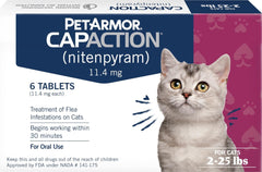 PetArmor CAPACTION empaque frontal mostrando cantidad y dosis