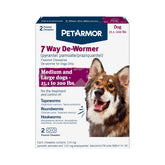 PetArmor empaque frontal mostrando tabletas masticables y beneficio práctico