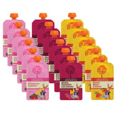 Pumpkin Tree Peter Rabbit Organics frente del paquete mostrando variedad y conveniencia