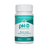 pH-D envase frontal mostrando 36 supositorios y claridad de dosis