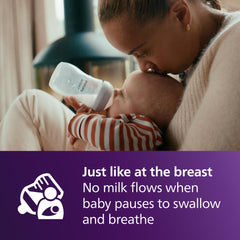 Philips Avent cuello ancho abierto para facilitar llenado y limpieza rápida
