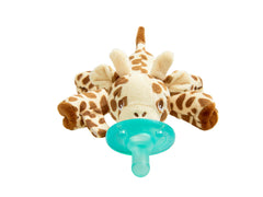 Philips Avent peluche porta-chupete vista frontal, localiza chupete fácilmente
