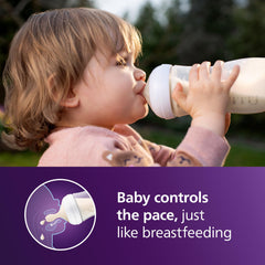 Philips Avent primer plano de la tetina Natural, imita el pecho