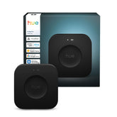 Philips Hue Bridge Pro frontal mostrando diseño compacto y control confiable