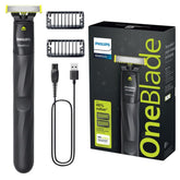 PHILIPS OneBlade vista frontal, diseño compacto y ergonómico