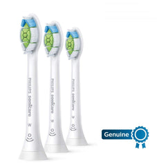 Philips Sonicare primer plano de cerdas en forma de diamante, mayor contacto y limpieza