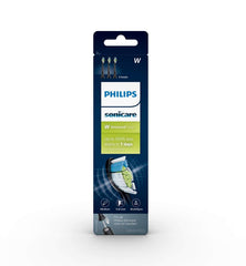 Philips Sonicare cabezal colocado en mango click-on demostrando fácil instalación y mejor limpieza