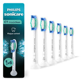 Philips Sonicare pack frontal seis cabezales, repuesto económico y práctico