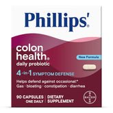 Phillips' empaque frontal mostrando el producto y beneficio digestivo