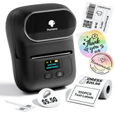 Phomemo M110 frontal compacto mostrando diseño y portabilidad