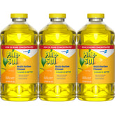 Pine-Sol CloroxPro vista frontal botella 80 oz con beneficio rendimiento