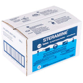 Pink Rhyme botella Steramine frontal muestra cantidad y formato, facilita almacenamiento